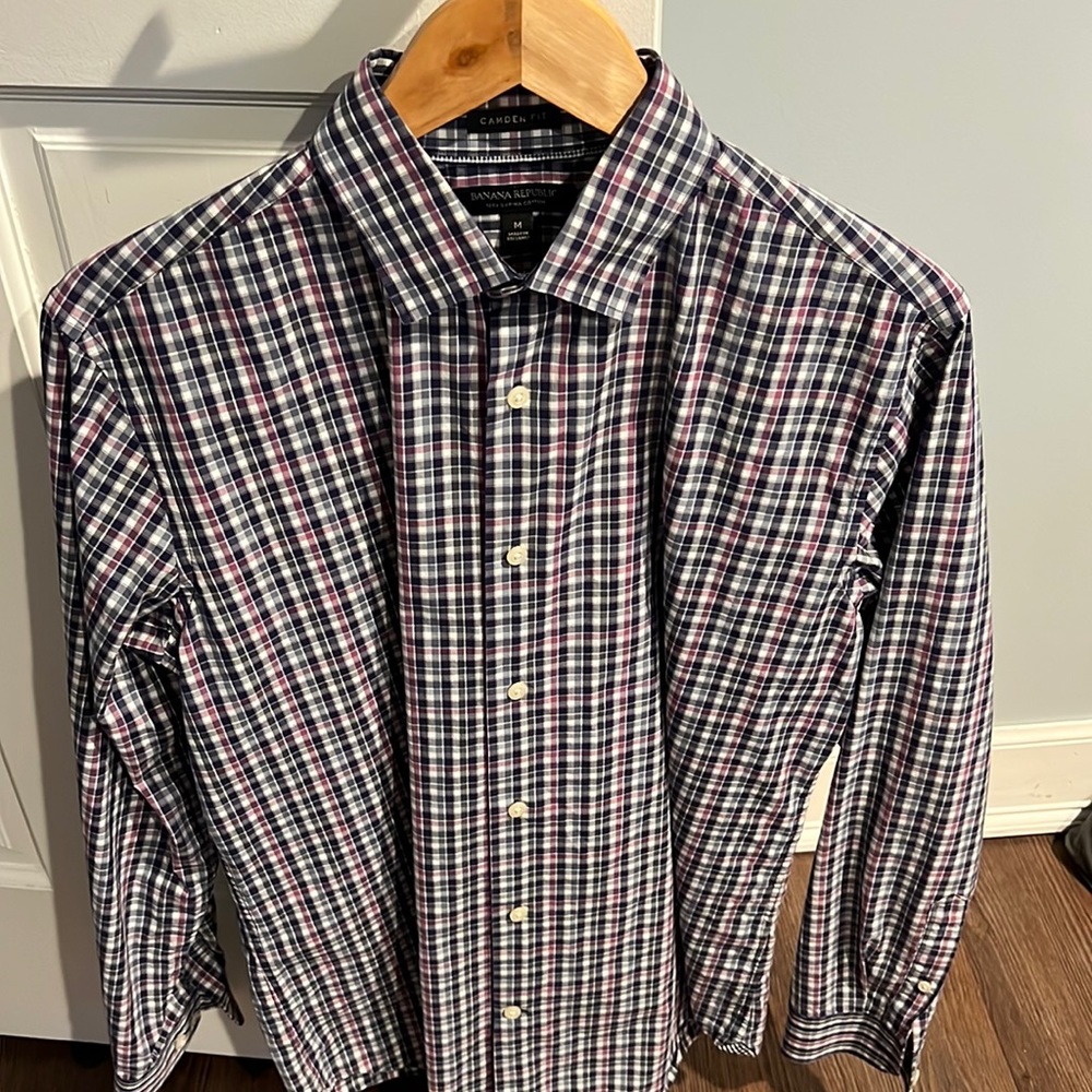 Banana Republic 120s Supima Button Down